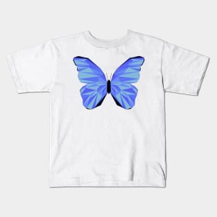 Polygon Butterfly Kids T-Shirt